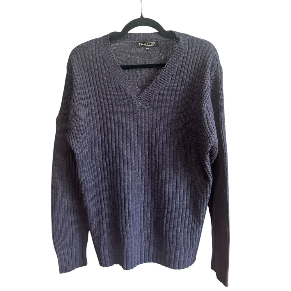 Britches V neck sweater